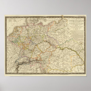 German Empire, Hungary, Galicia Poster