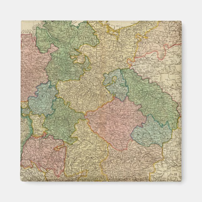 German Empire Map Magnet (Front)