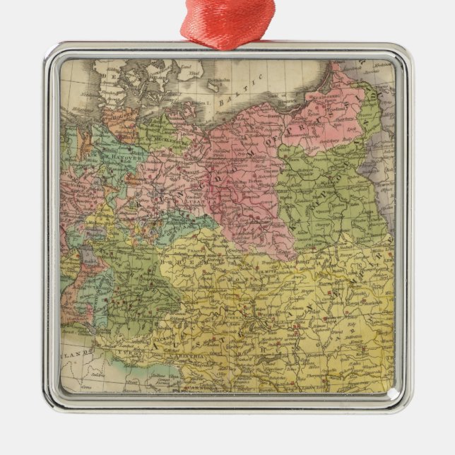 German Empire Metal Tree Decoration (Front)