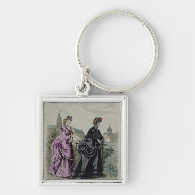 German fashions from Leipzig Key Ring (Front)