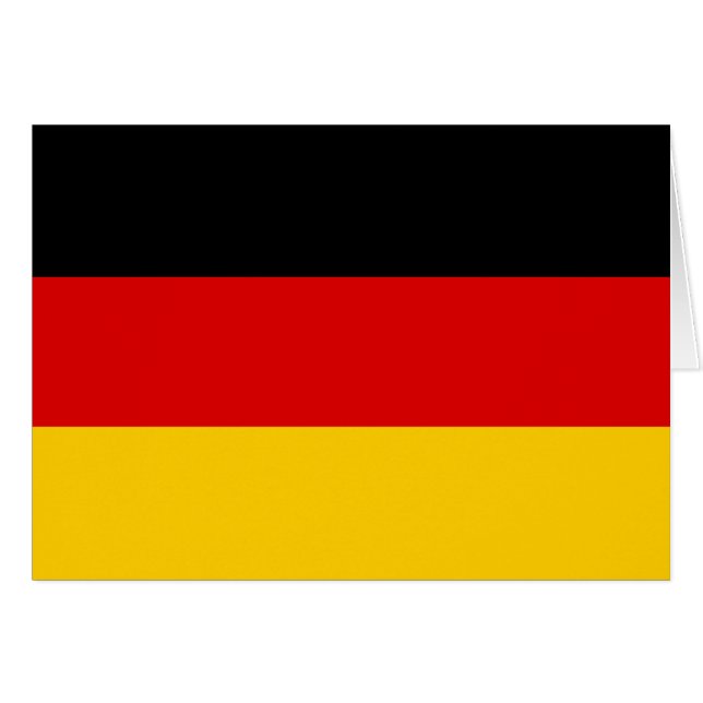 German Flag (Front Horizontal)