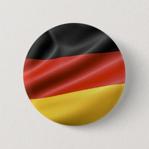 German Flag 6 Cm Round Badge