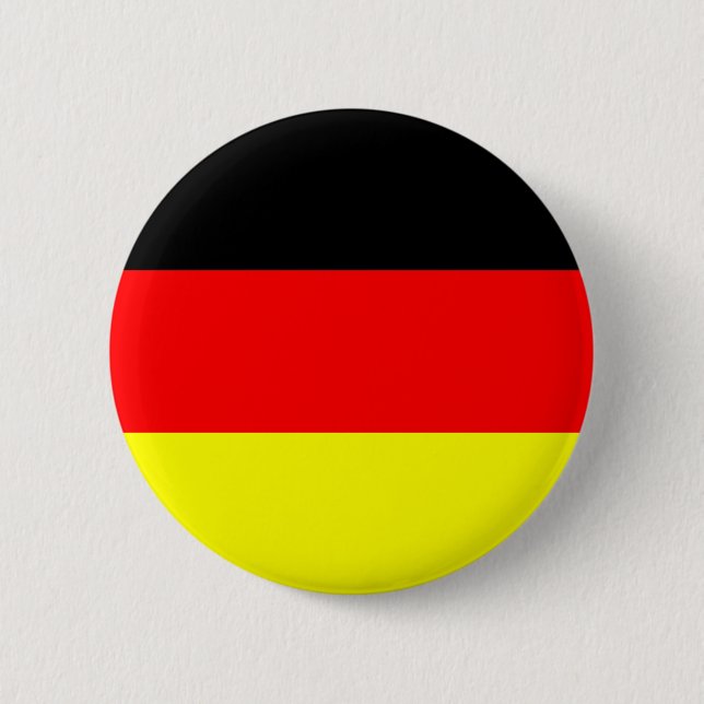 German Flag 6 Cm Round Badge (Front)