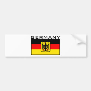 German Flag Bumper Sticker