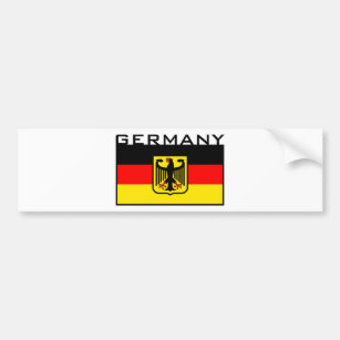 German Flag Bumper Sticker