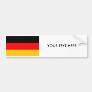 GERMAN FLAG Bumper Sticker