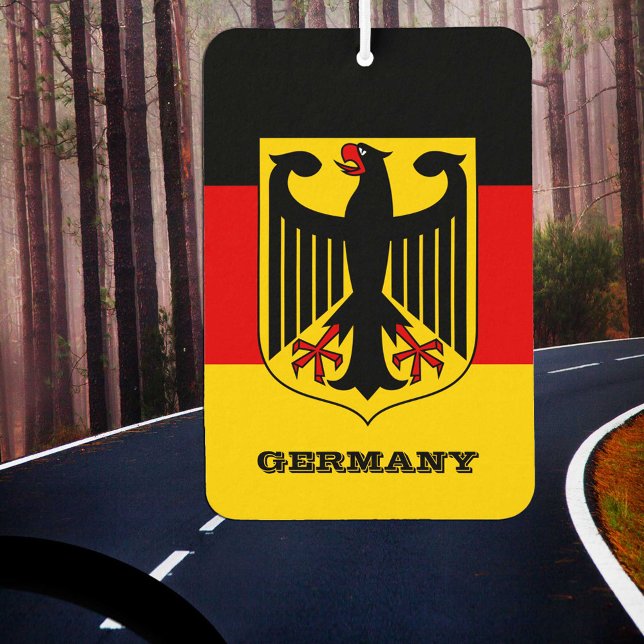 German Flag Car Air Freshener, Germany Car Air Freshener (Creator Uploaded)