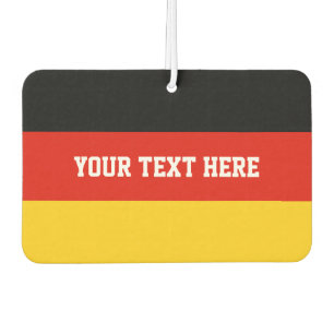 German flag car air freshener   Germany pride