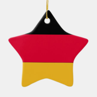 German Flag Ceramic Tree Decoration