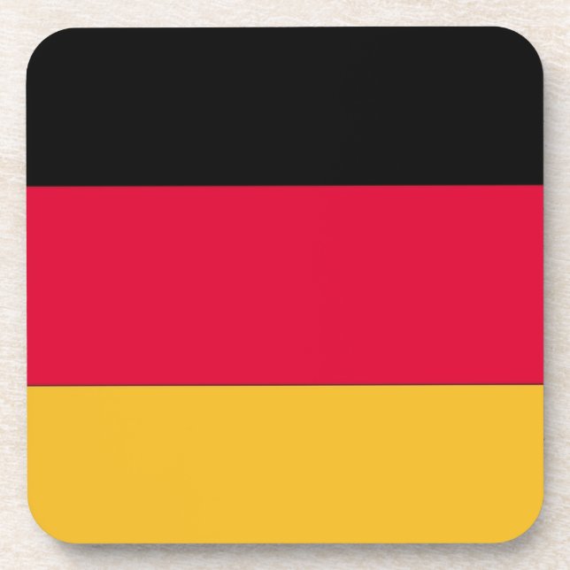 German Flag Coaster (Front)