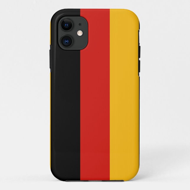 GERMAN FLAG COLORS Case-Mate iPhone CASE (Back)
