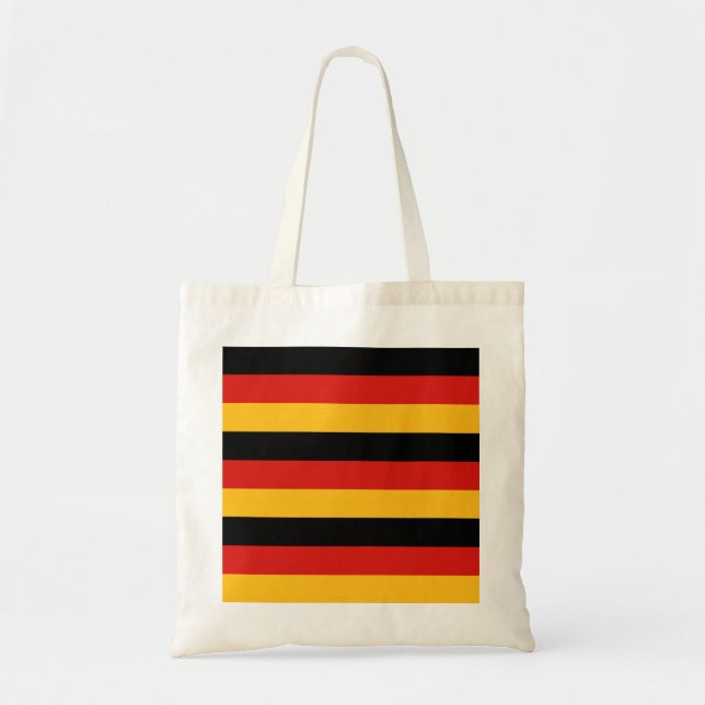 GERMAN FLAG COLORS TOTE BAG (Front)