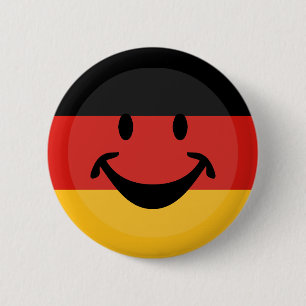 GERMAN FLAG COLORS your ideas 6 Cm Round Badge
