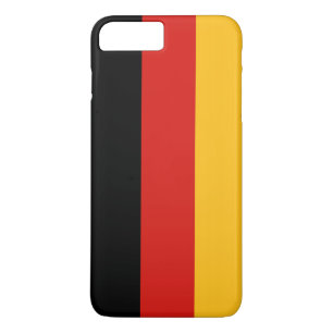 GERMAN FLAG COLORS + your ideas iPhone 8 Plus/7 Plus Case