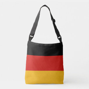 GERMAN FLAG COLORS + your ideas Crossbody Bag
