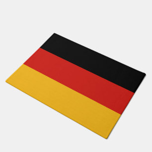 GERMAN FLAG COLORS + your ideas Doormat