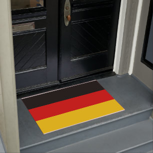 German Flag (Deutschland) (Germany) Doormat