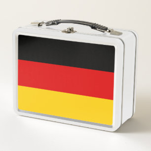 German Flag (Deutschland) (Germany) Metal Lunch Box