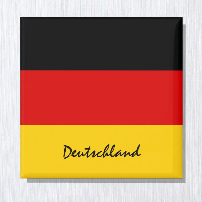 German flag & Deutschland holiday/sports fans Magnet (Creator Uploaded)