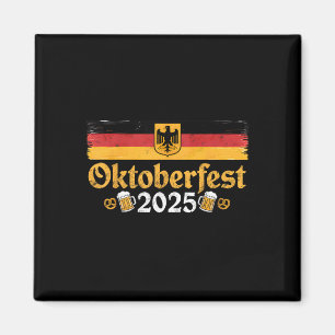 German Flag Eagle 2025 Vintage Festival Look Magnet