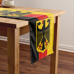 German flag, Eagle Sport fan house decor /Germany Short Table Runner