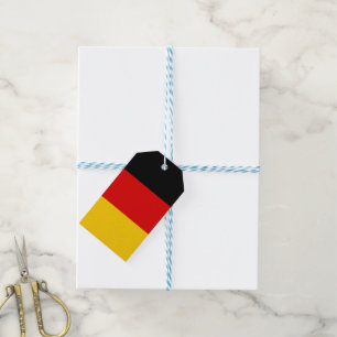 German flag gift tags