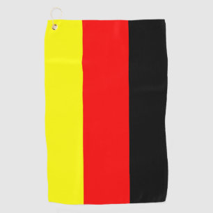 German Flag Golf Towel