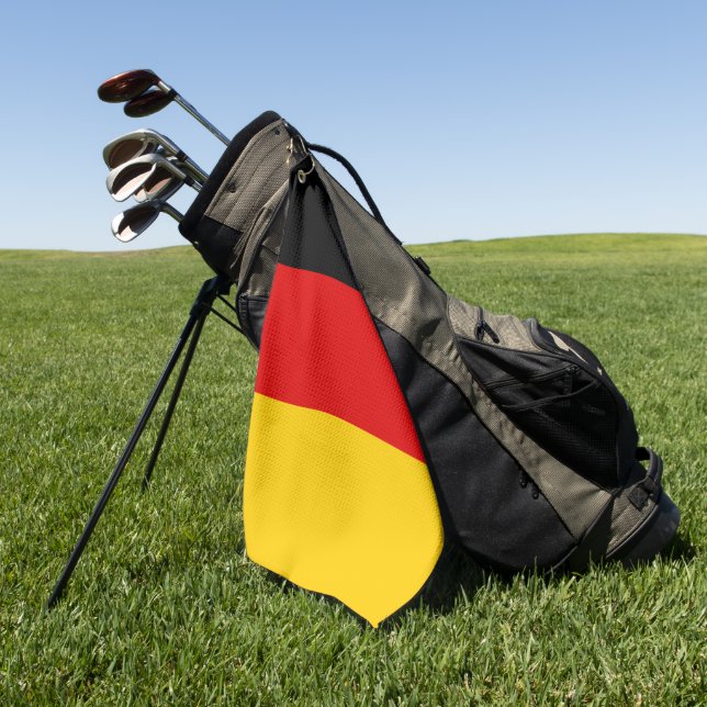 German flag golf towel (Green)