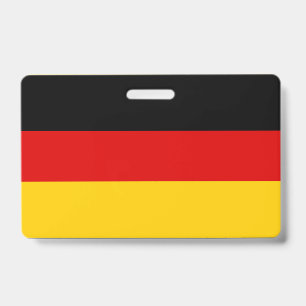 German flag ID badge