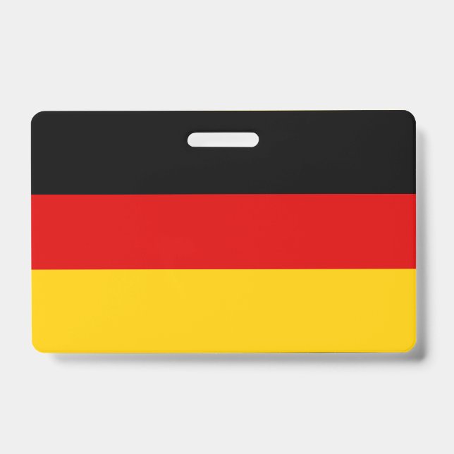 German flag ID badge (Front)