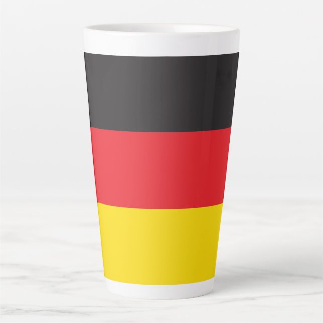 German flag latte mug (Front)