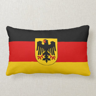 German flag lumbar cushion