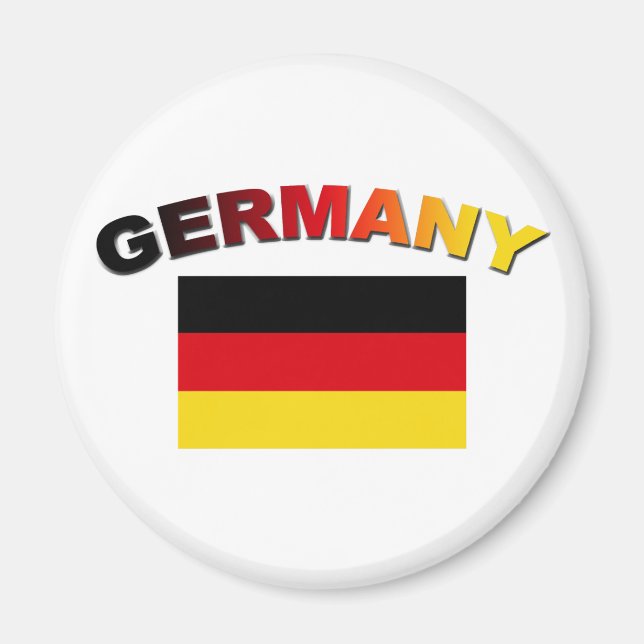 German Flag Magnet (Front)