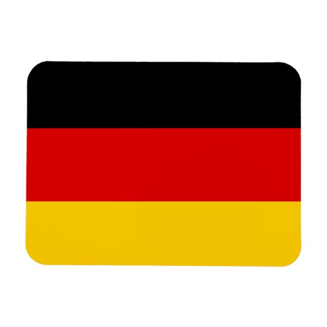 German Flag Magnet (Horizontal)