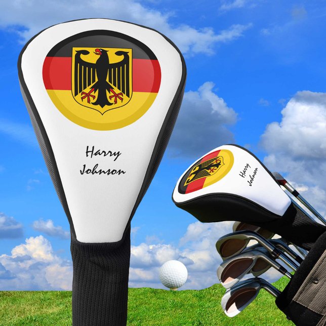 German Flag & Monogrammed Golf Clubs Covers (Creator Uploaded)