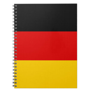 German flag notebook