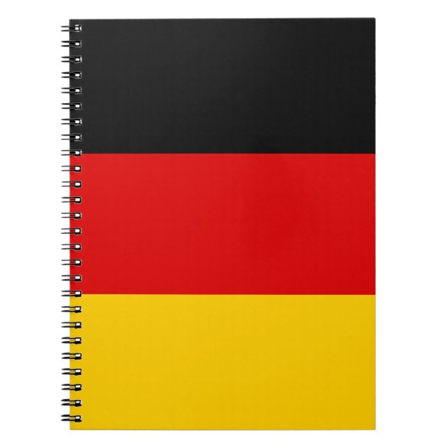 German flag notebook (Front)
