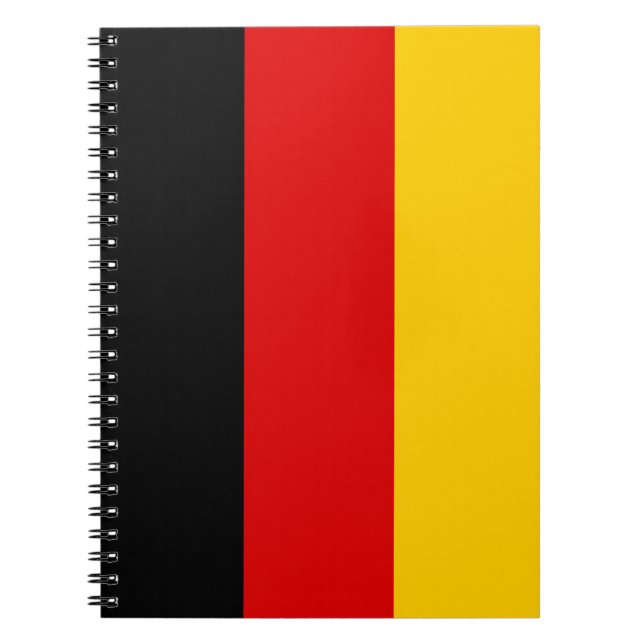 German Flag Notebook (Front)