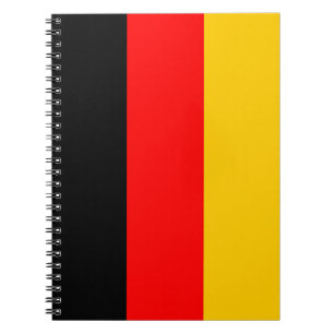 German flag notebook