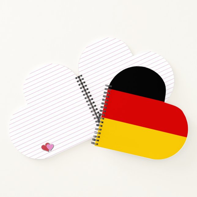 German flag notebook (Inside)
