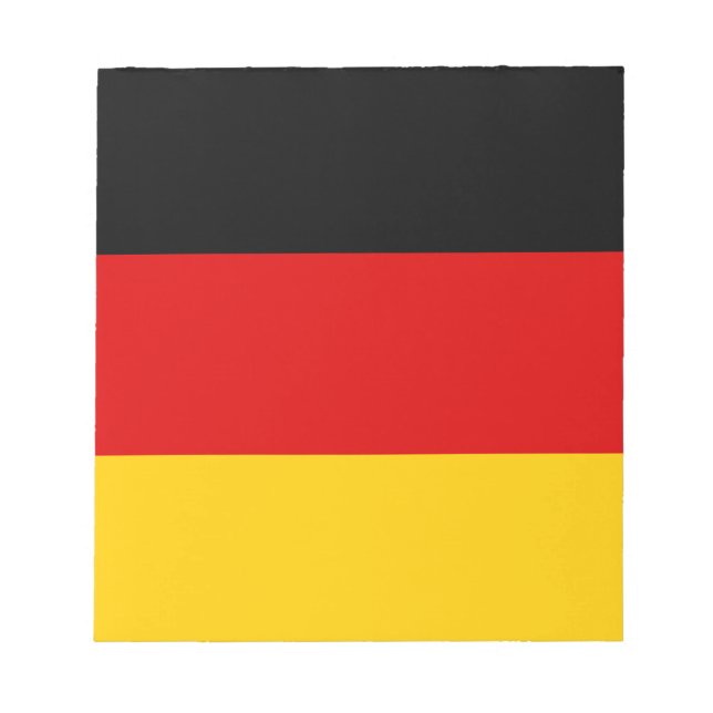 German flag notepad (Front)