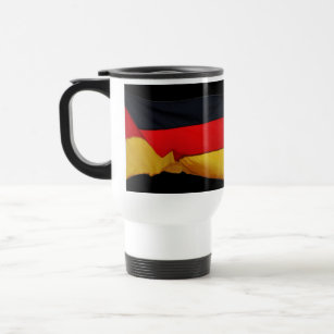German Flag of the Democratic Republic of Germany Travel Mug