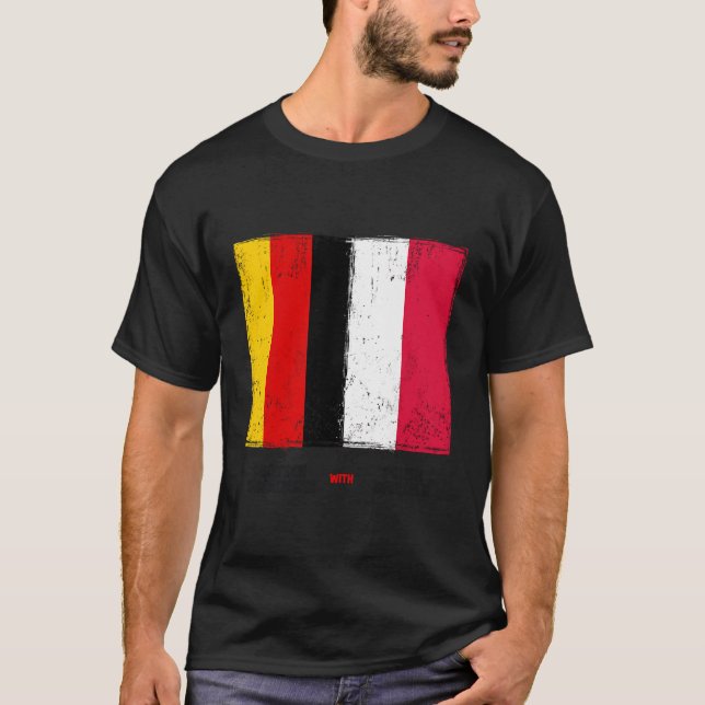 German Flag Outfit Ideas For Kids Germany Polish F T-Shirt (Front)