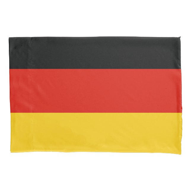 German flag pillowcase for Germany (Front)