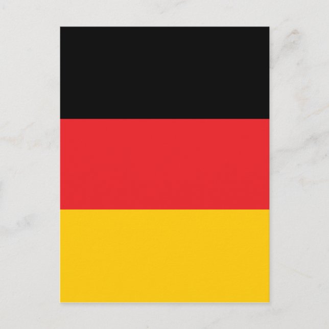German flag postcard (Front)