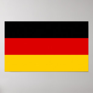 German Flag Poster