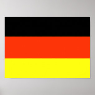 German Flag Poster