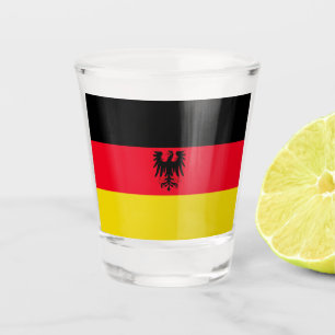 German flag shot glass