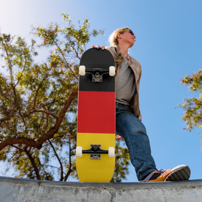 German flag skateboard (Outdoor 1)