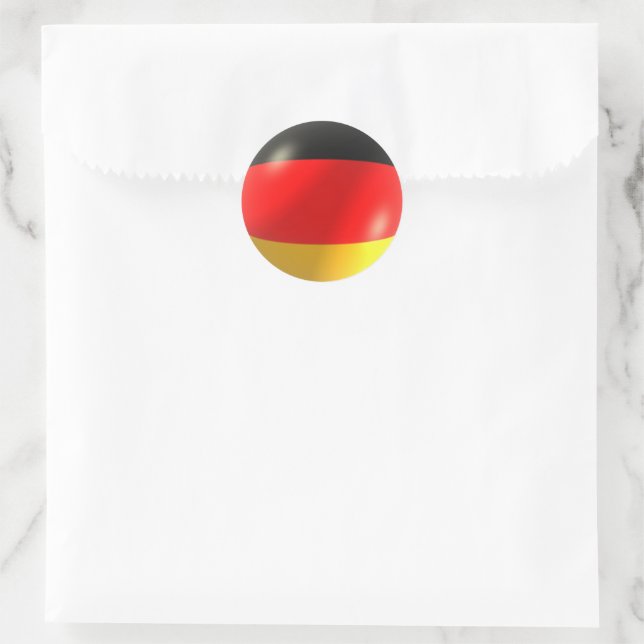 German Flag Sticker (Bag)